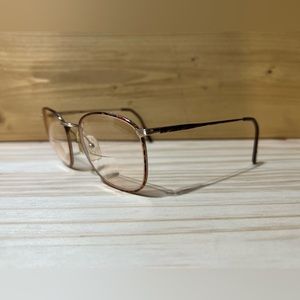 Vintage Logo Paris Gold Aviator Full Rim France Sunglasses Frames 145 626 55-18